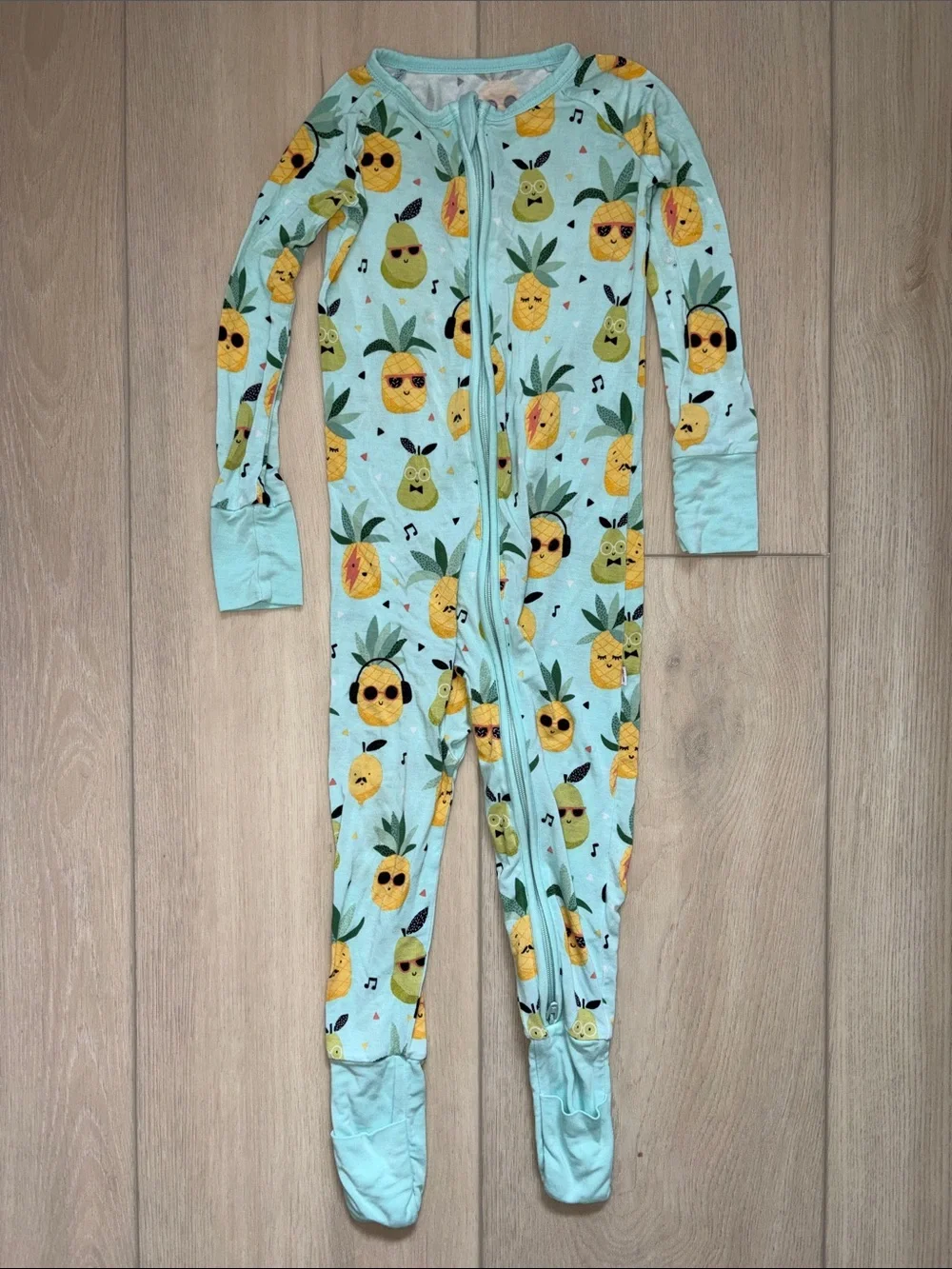 Little Sleepies Pineapple Zippy